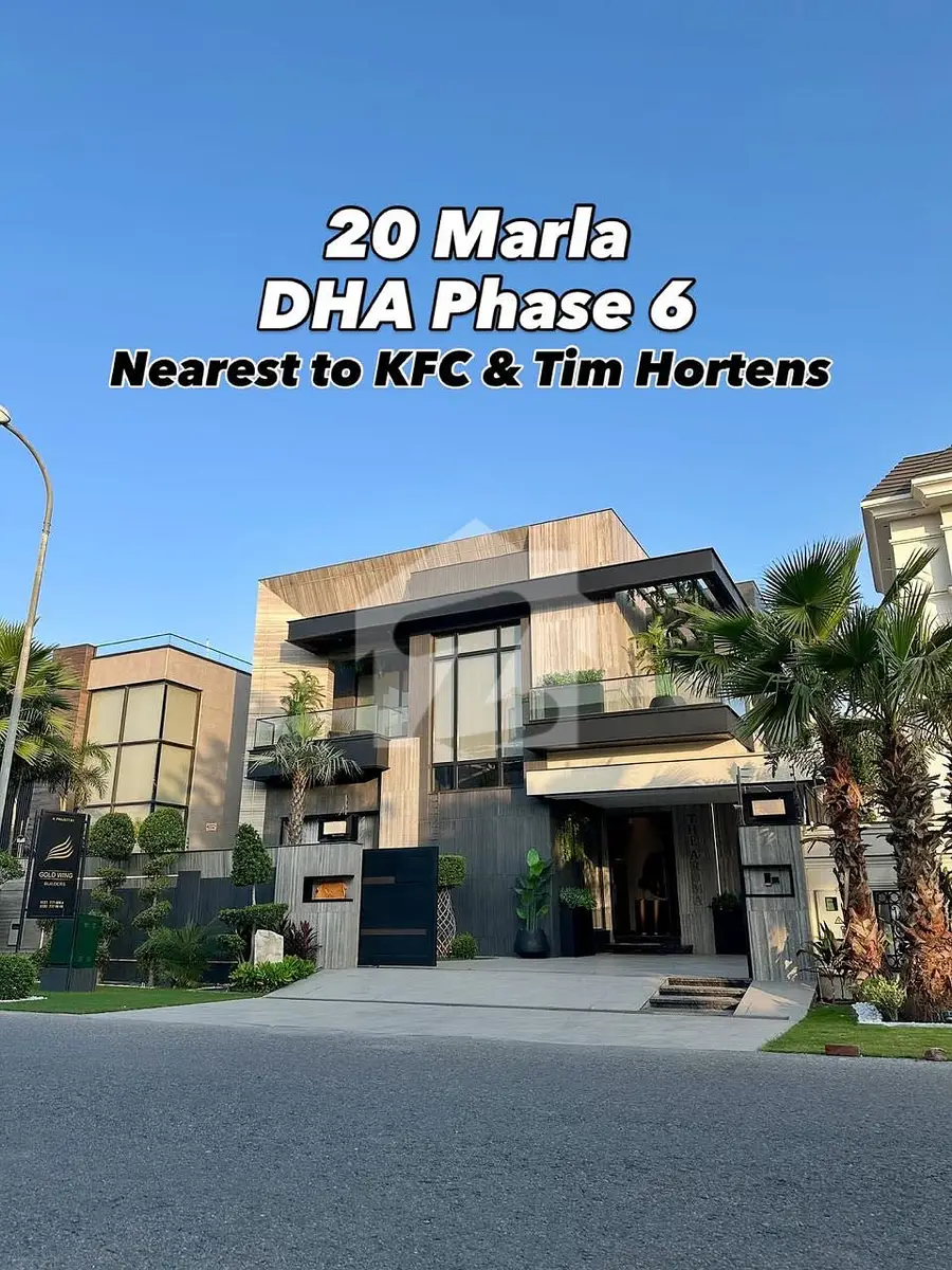 Ultra-Modern 1 Kanal (20 Marla) Luxury Bungalow For Sale in DHA Phase 6 (Block L), Lahore - Photo 1