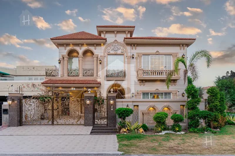 Palatial 1 Kanal Spanish-Classical Mansion with Indoor Pool & Private Cinema in DHA Phase 6, Lahore - Photo 1