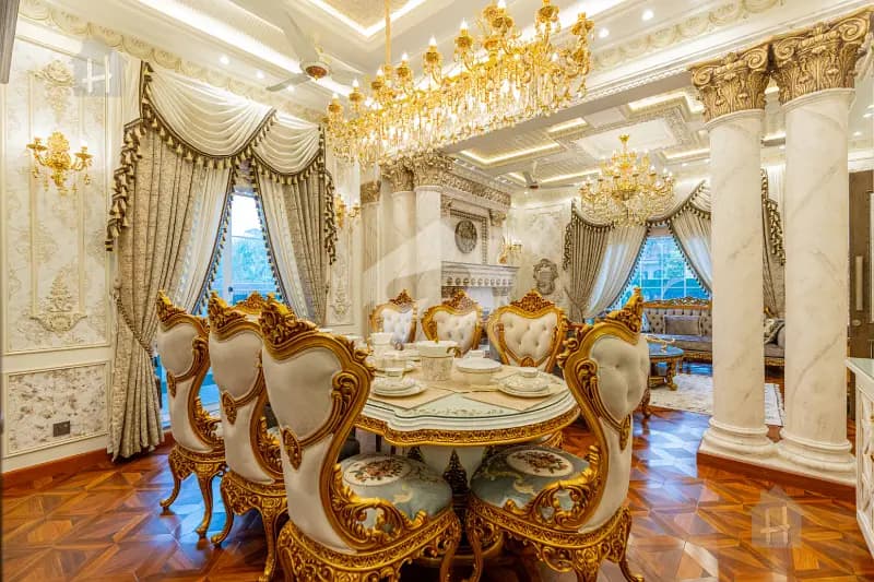 Palatial 1 Kanal Spanish-Classical Mansion with Indoor Pool & Private Cinema in DHA Phase 6, Lahore - Photo 5