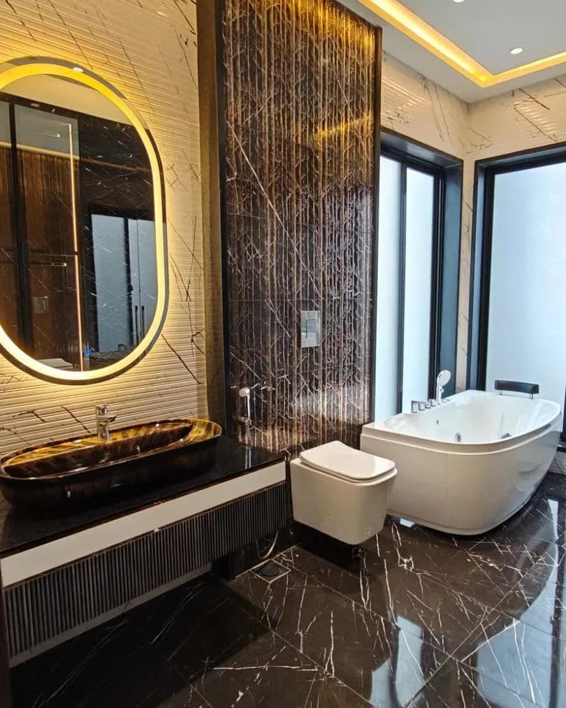 Opulent 1 Kanal Brand New Designer House with Double-Height Glass Lobby for Sale in DHA Phase 6, Lahore - Photo 9